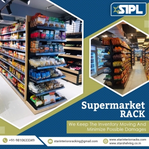 Enhancing Retail Spaces: Supermarket Display Rack Manufacturers in India
